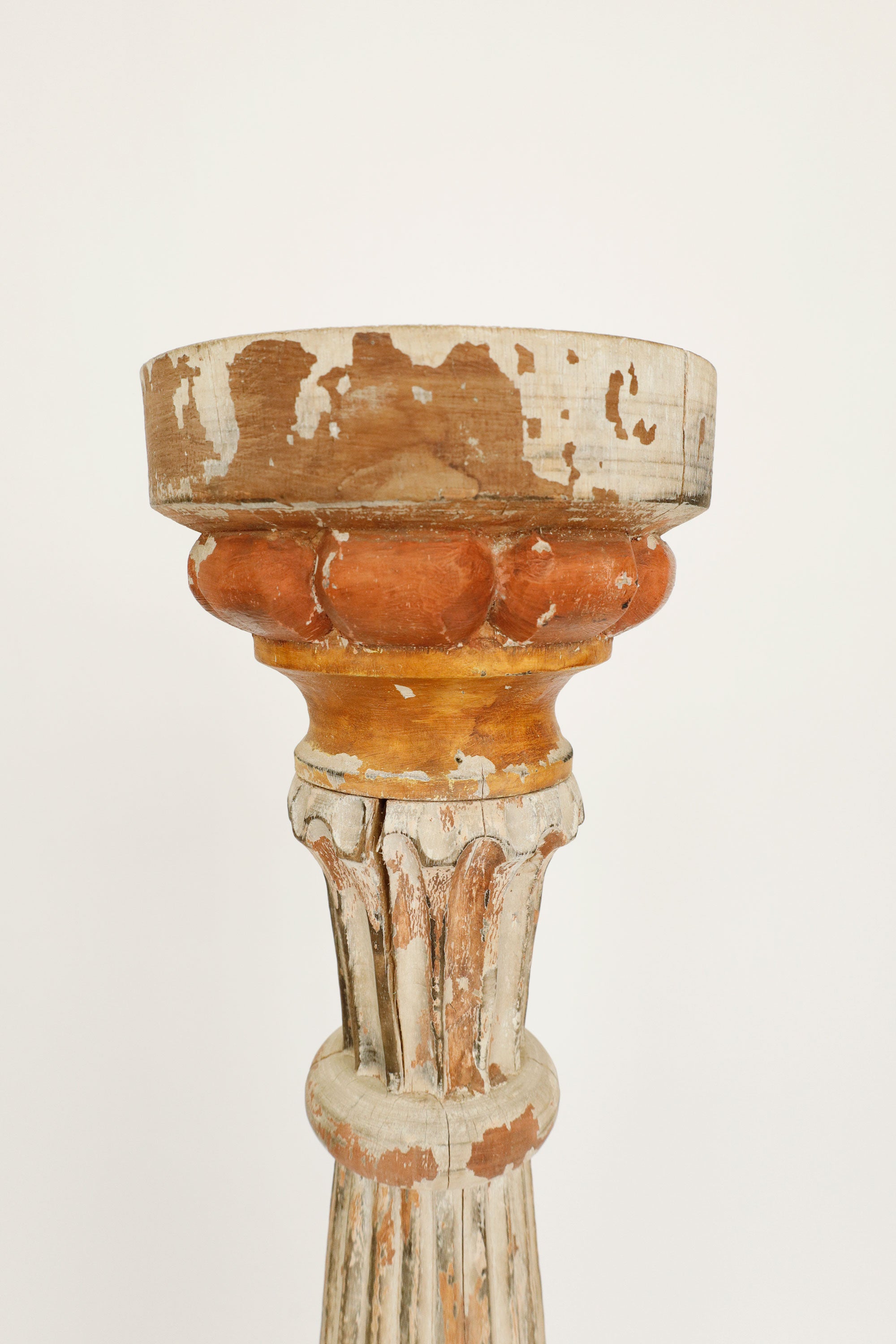 18th Century Wooden Candle Stand