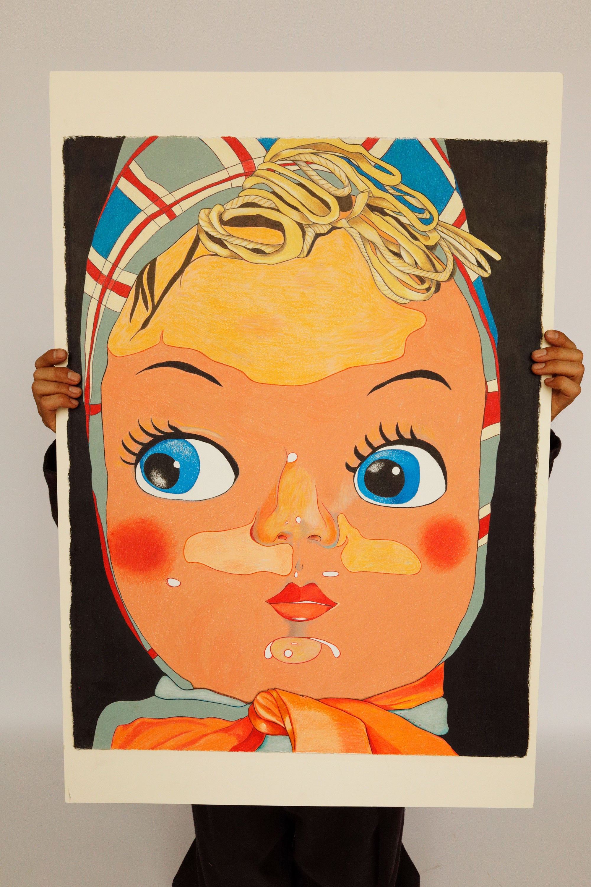 Kewpie in Crayon