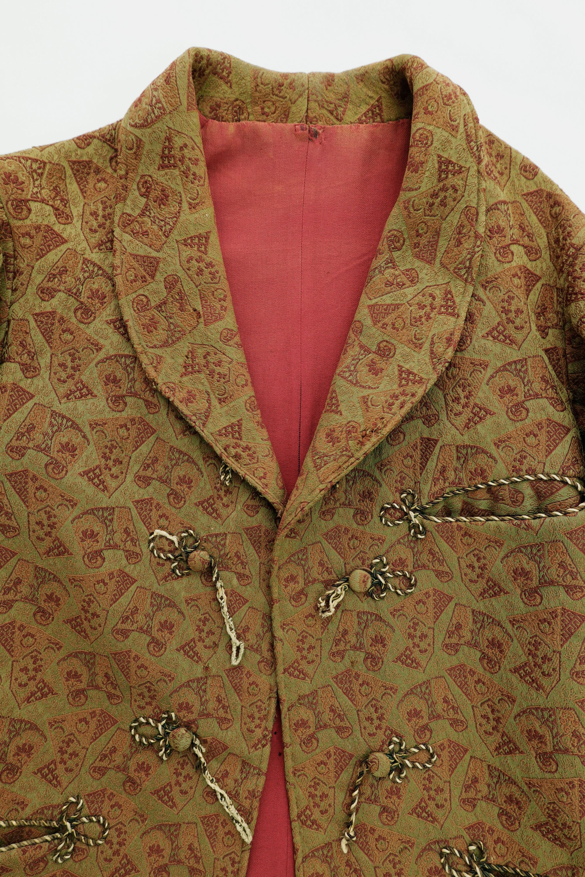 A Jacquard Smoking Jacket, c.1910–20