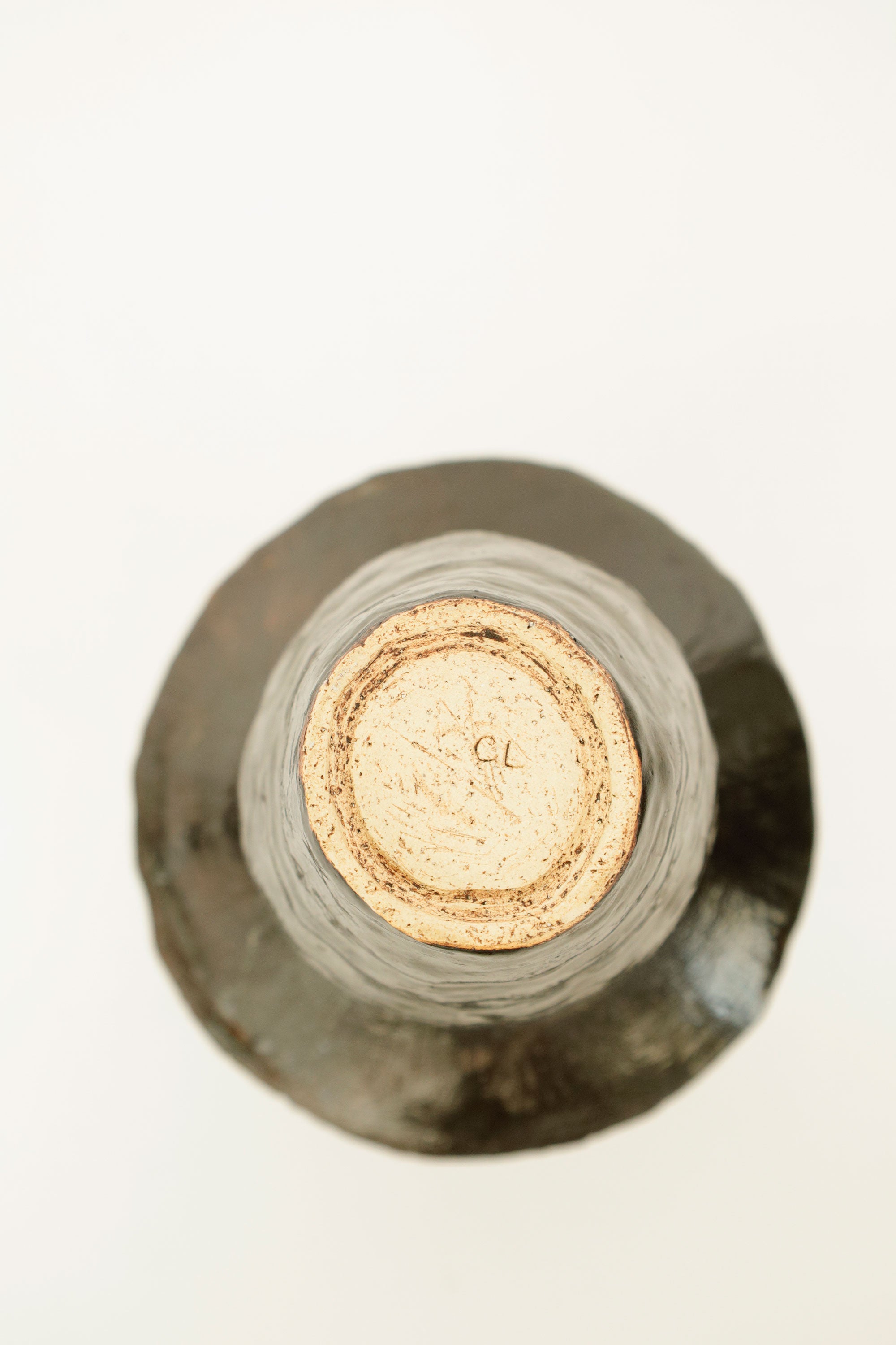 Hand-Formed Studio Pottery Vessel – Maker Unknown, Date Unknown