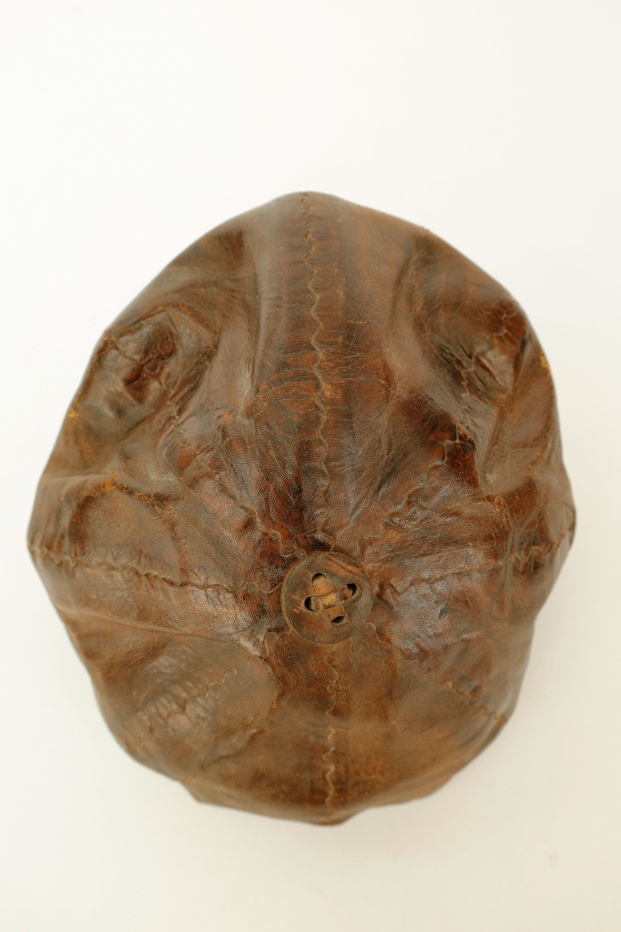 Leather  Sculpture Casket Hat– Brazil, c.1970s