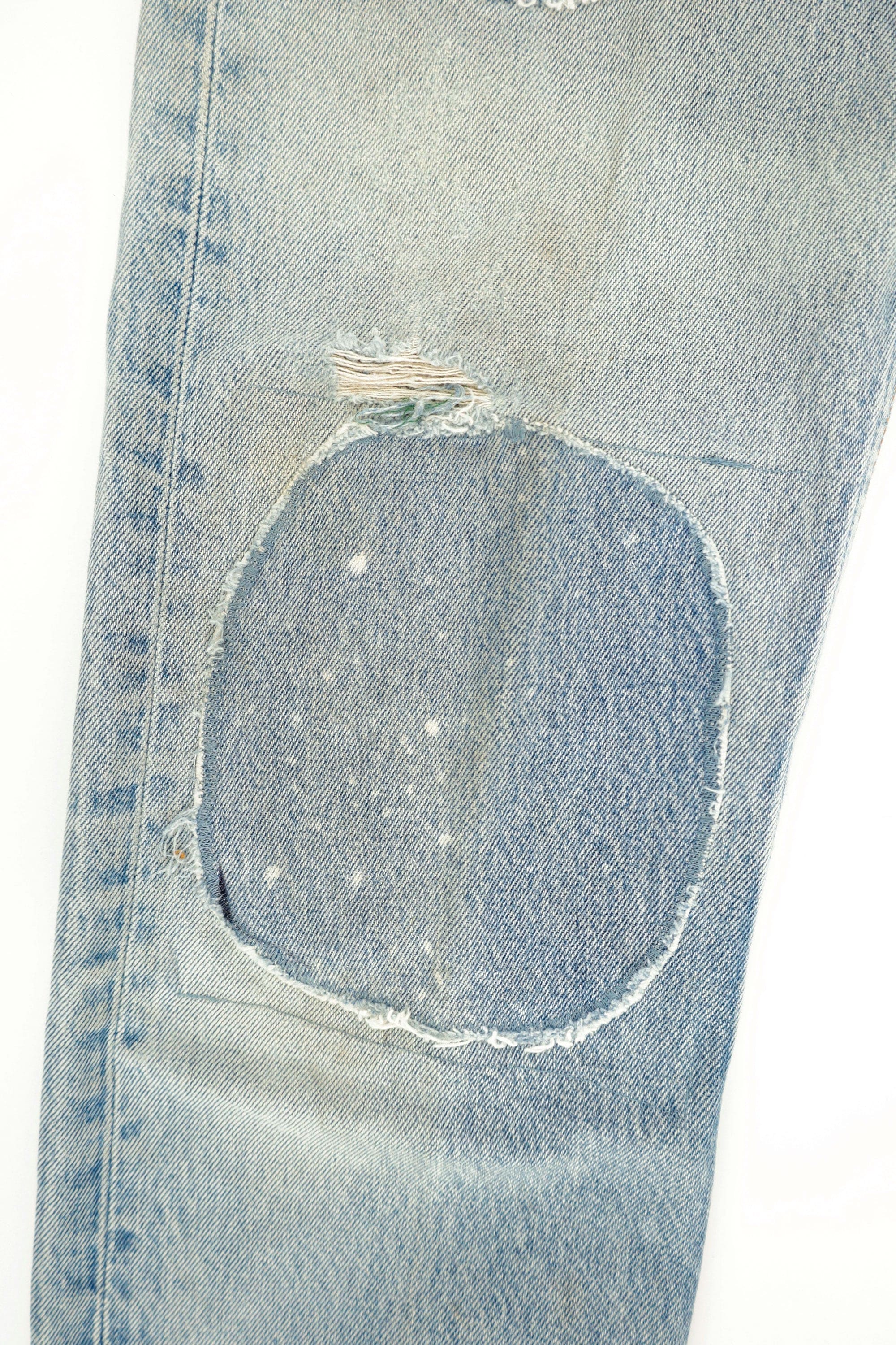 ”501 with Circles” Reconstructed Jeans – Levi’s, c.1990s