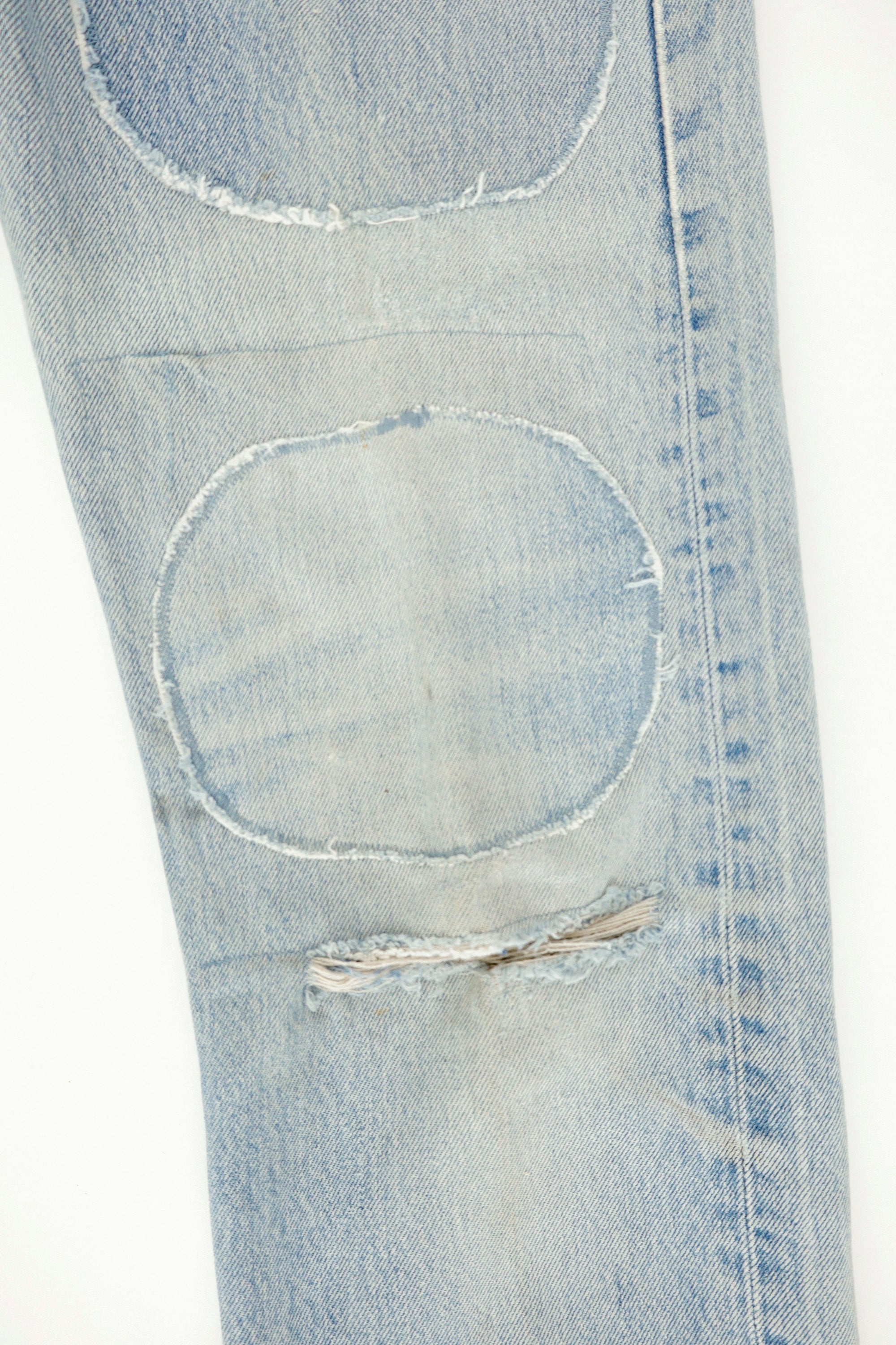 ”501 with Circles” Reconstructed Jeans – Levi’s, c.1990s