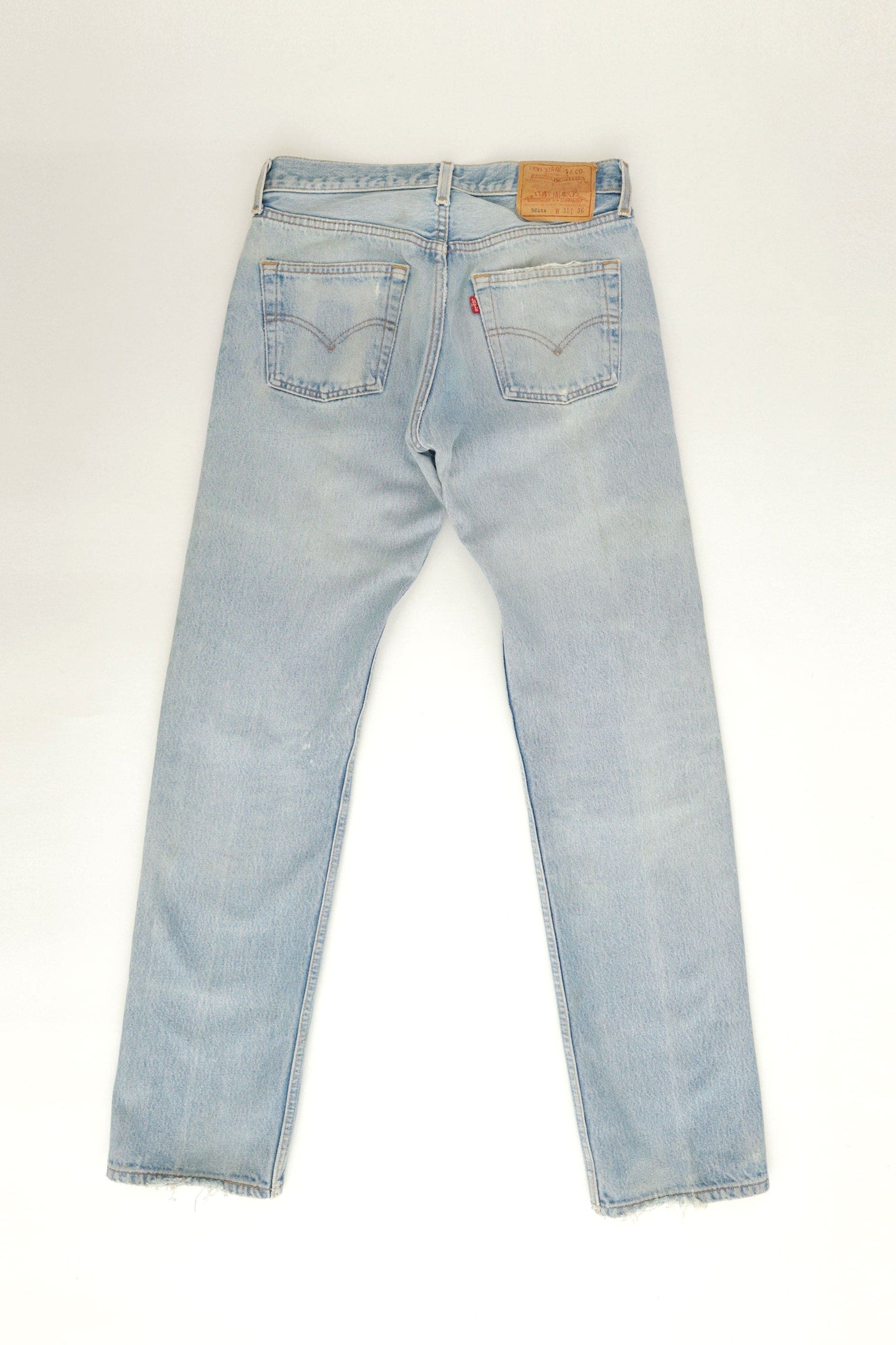 ”501 with Circles” Reconstructed Jeans – Levi’s, c.1990s