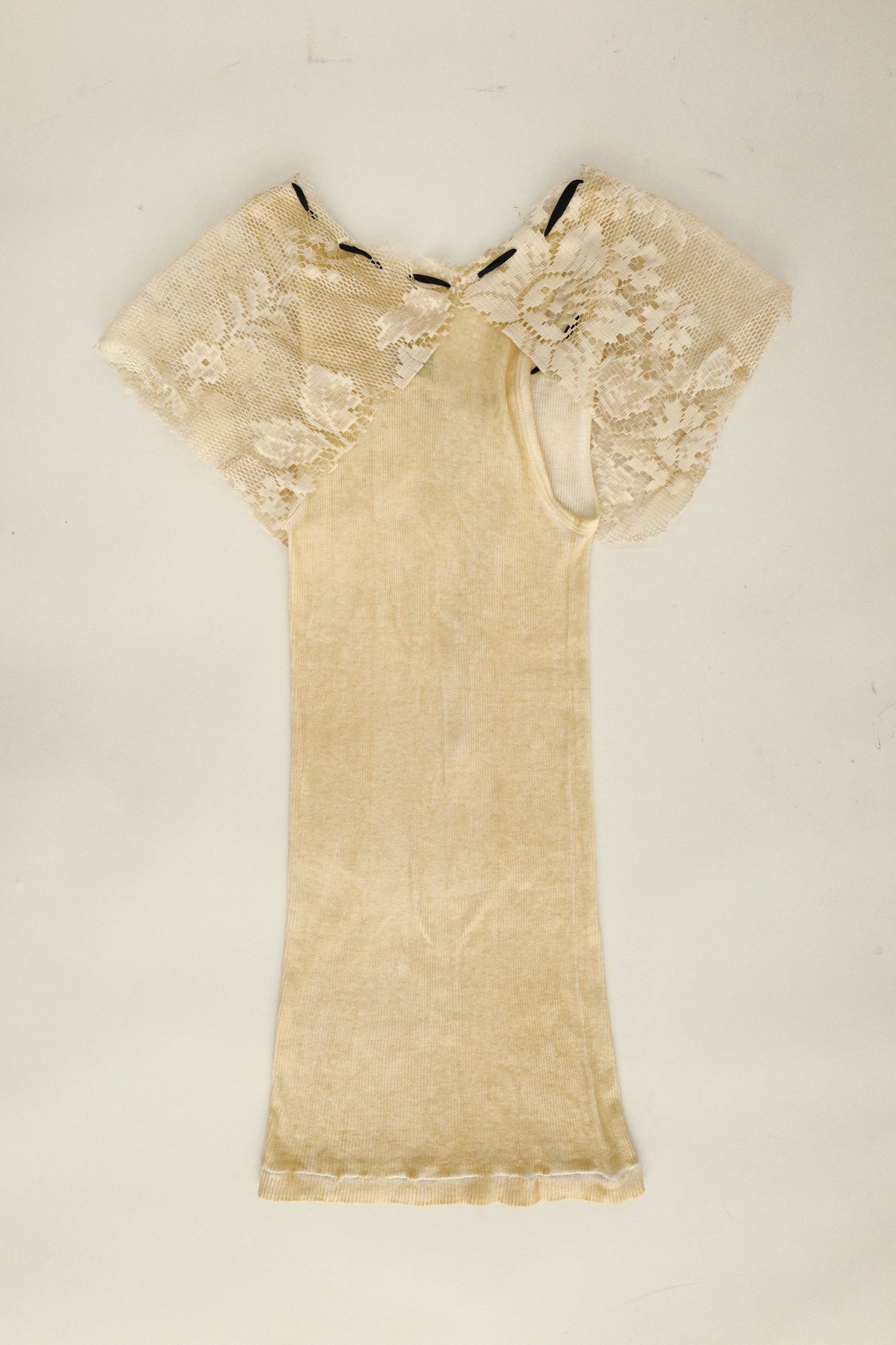 Laced Undershirt – Hanes, USA, date unknown