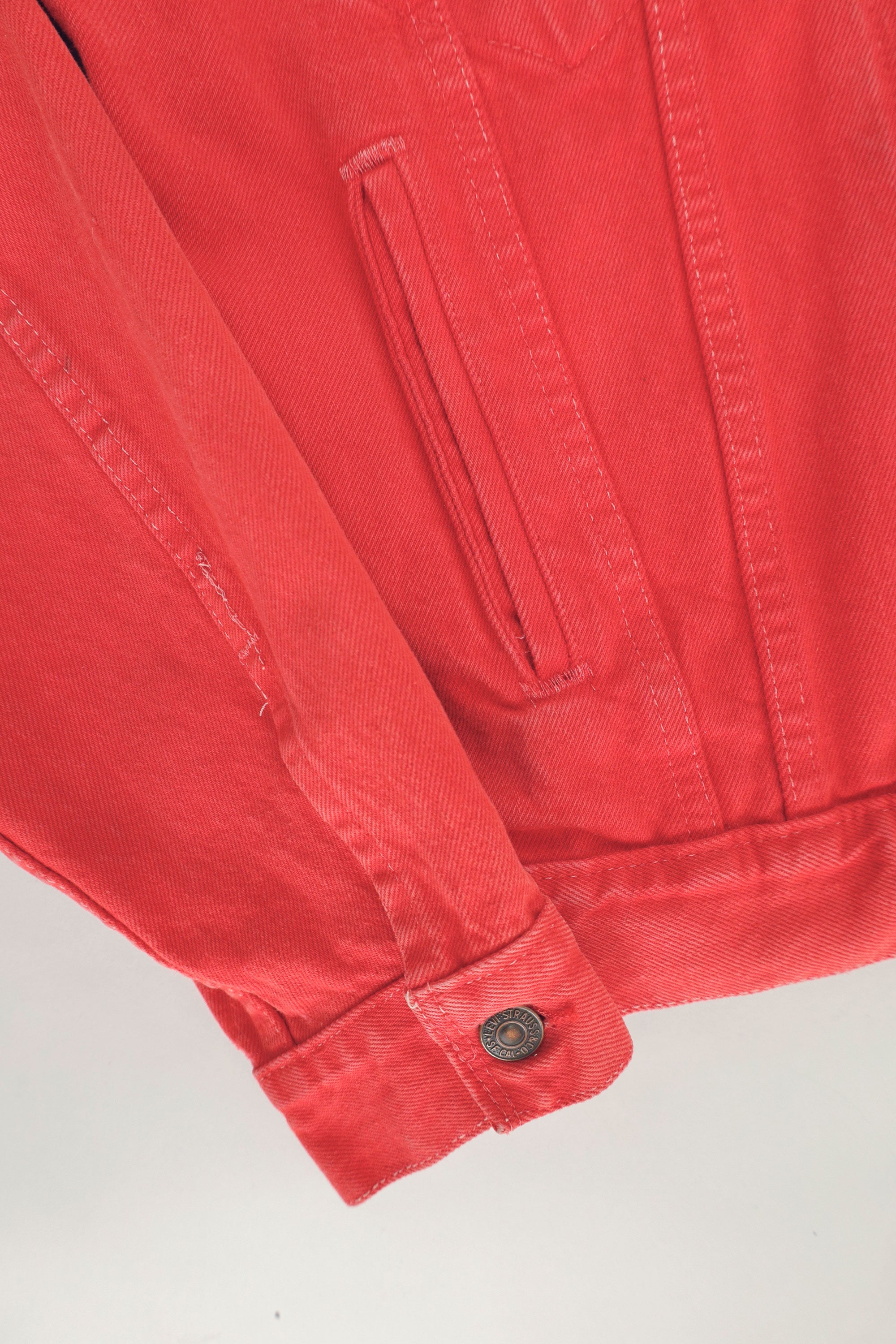 Faded Scarlet Trucker – Levi’s, USA, c.1980s