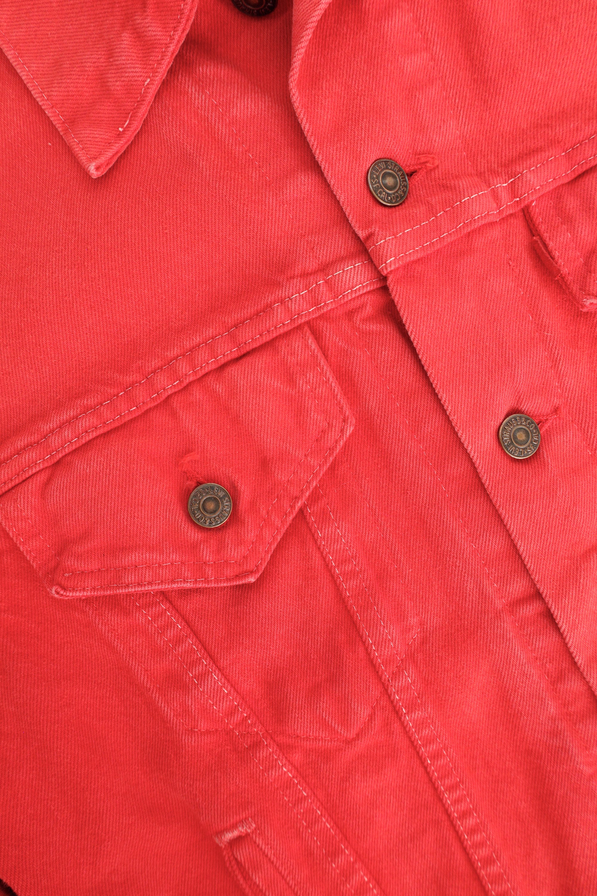 Faded Scarlet Trucker – Levi’s, USA, c.1980s
