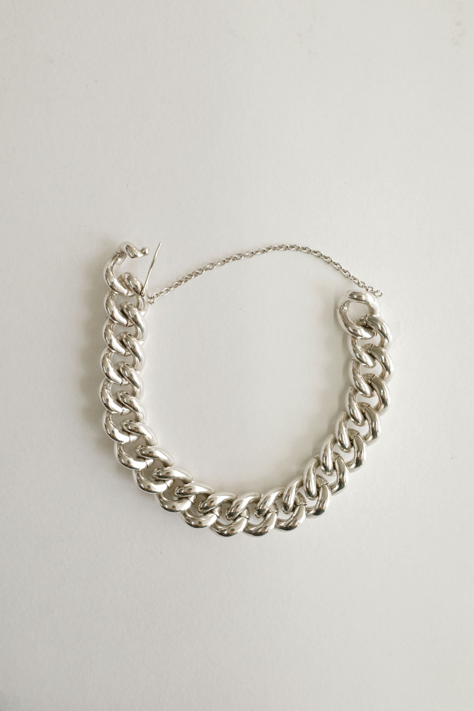 Heavy Curb Chain Bracelet – c.1990s