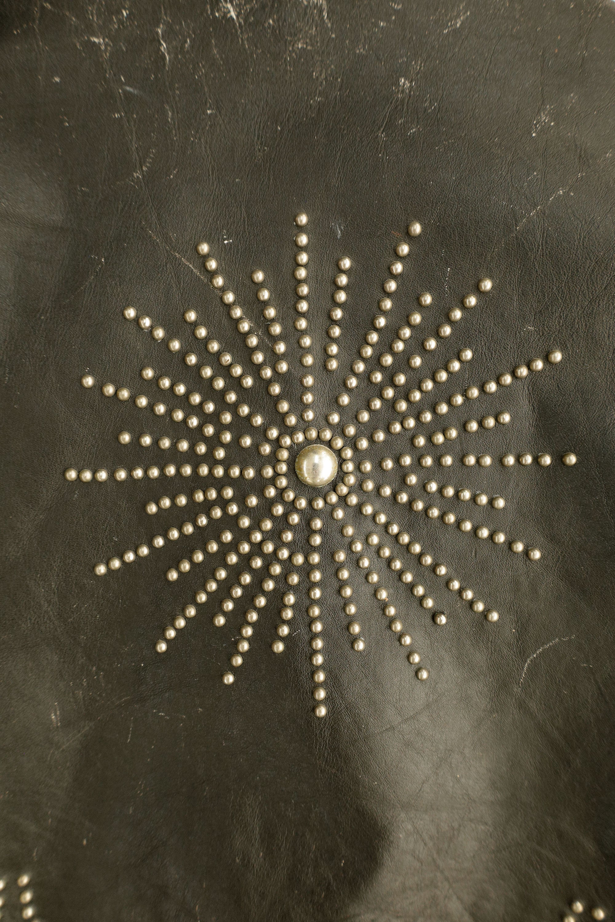 Custom-Studded Motorcycle Jacket – Antik Denim Vintage, c.2000s