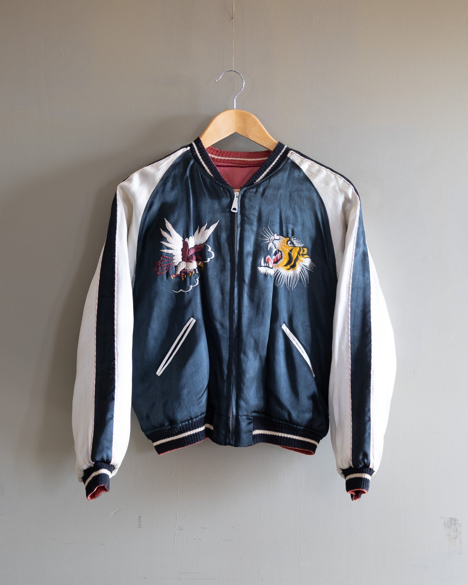 1950's Japanese Souvenir Jacket "Tiger & Eagle"