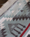 1940's Native Pattern Cotton Blanket Mint