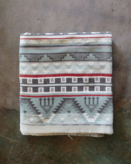 1940's Native Pattern Cotton Blanket Mint