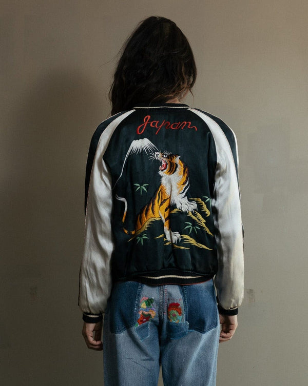 1950's Japanese Souvenir Jacket "Tiger & Eagle"