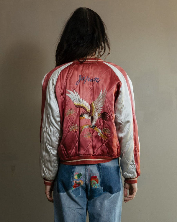 1950's Japanese Souvenir Jacket "Tiger & Eagle"