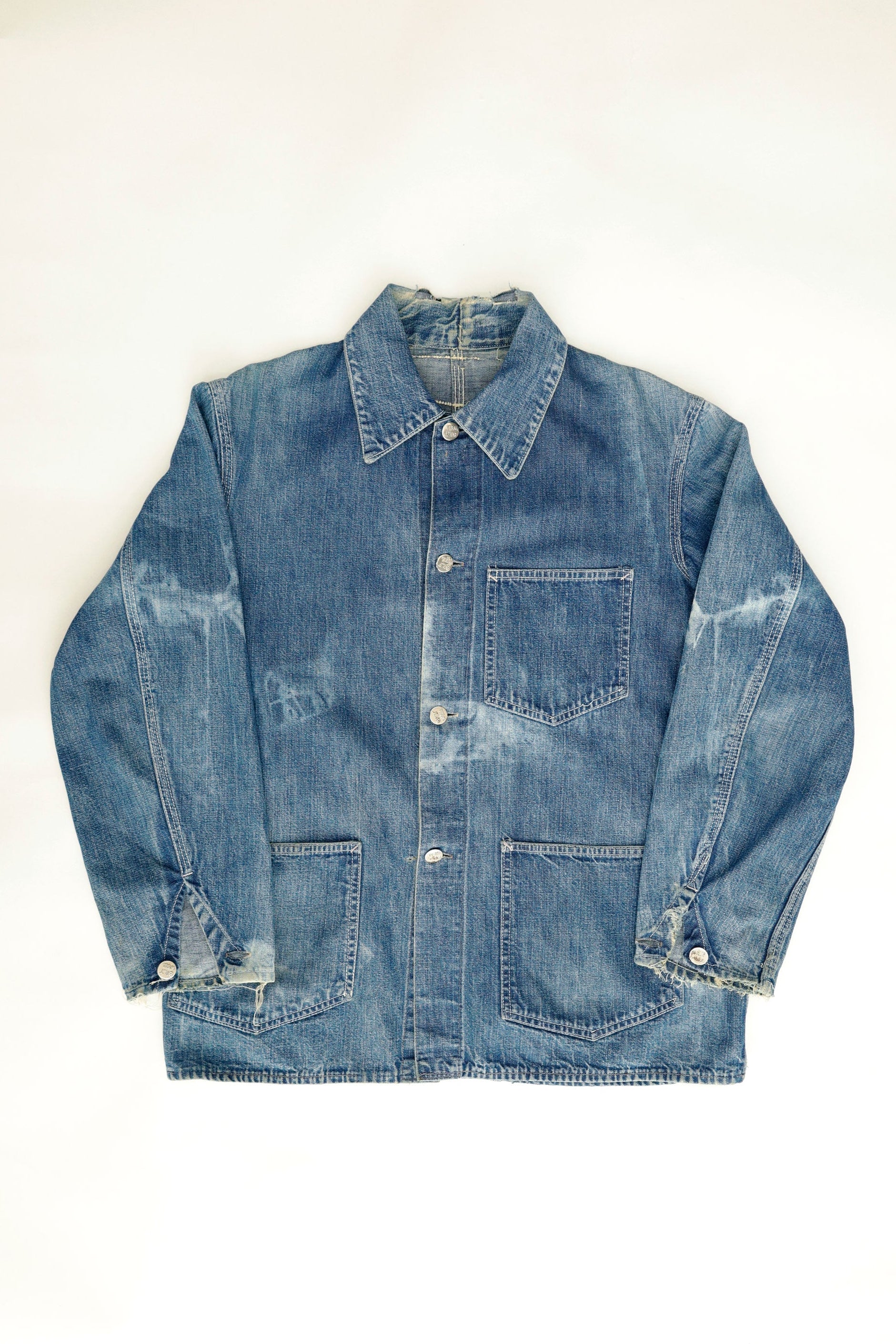 8oz Denim Chore Jacket  - Bilt Well, 1930s