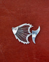 Tropical Fish Mexican Silver Brooch 9319