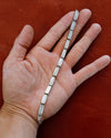 Shell Inlay Narrow Bracelet 9328