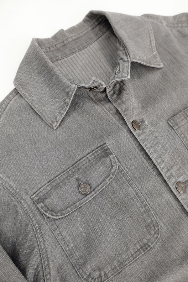 Ash Denim Chore Jacket  - Western Costume, 1970s