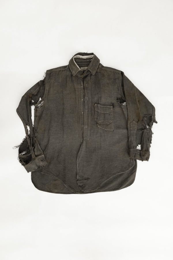 DIstressed Wool Work Shirt – E & A Co., Union Made, c.1910s
