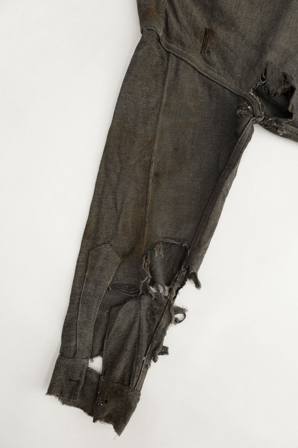 DIstressed Wool Work Shirt – E & A Co., Union Made, c.1910s