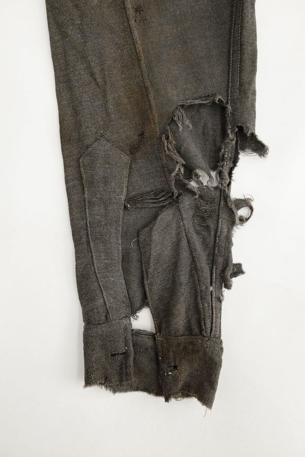 DIstressed Wool Work Shirt – E & A Co., Union Made, c.1910s