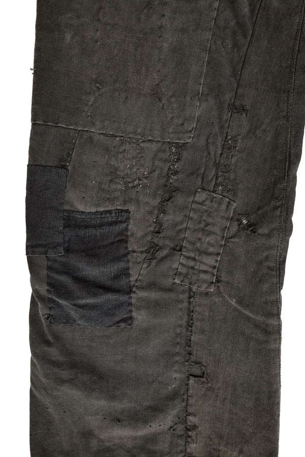 Distressed Cinch-Back Trousers — Japan, c.1930s–1940s