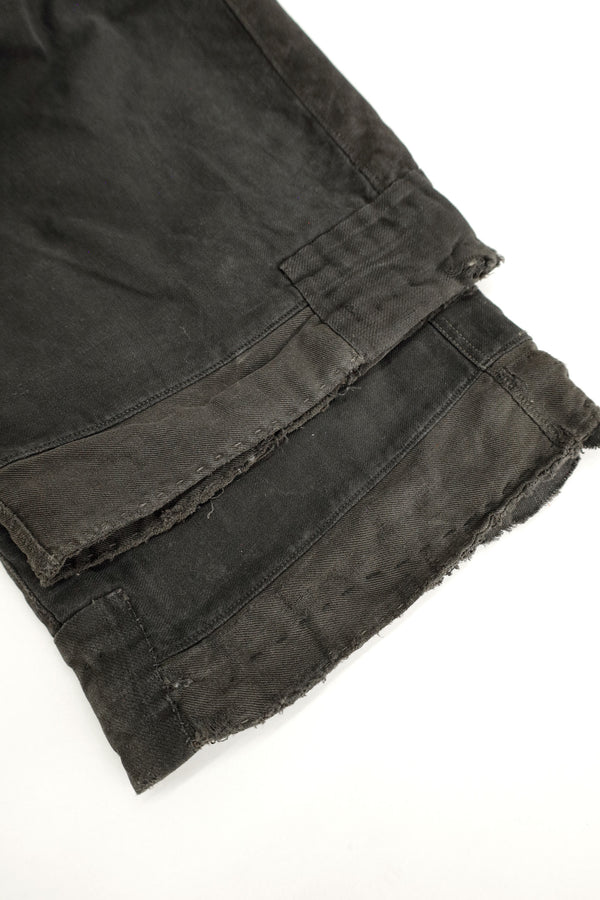 Distressed Cinch-Back Trousers — Japan, c.1930s–1940s