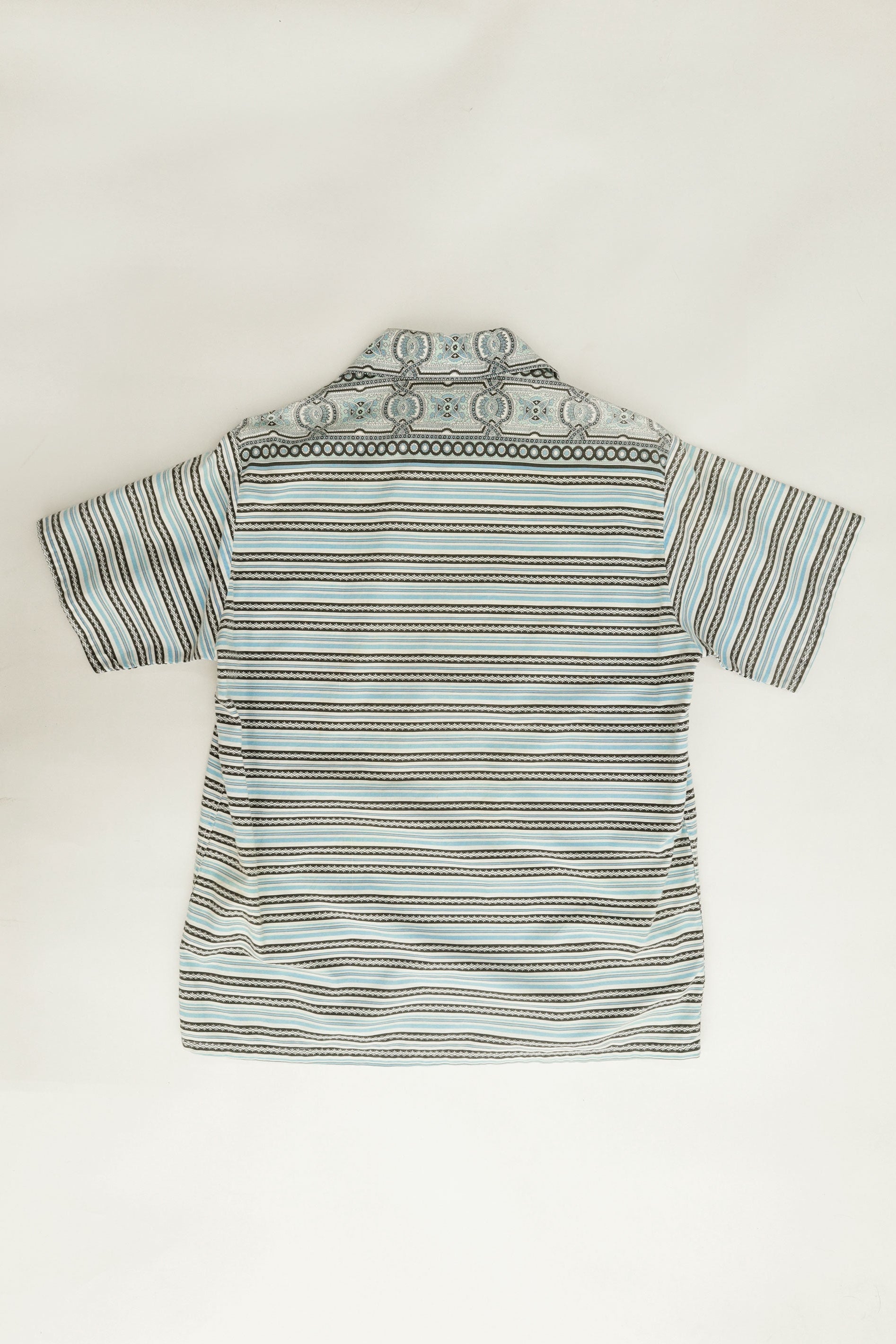 Blue Bandana Patterned Shirts  - California, 1960s