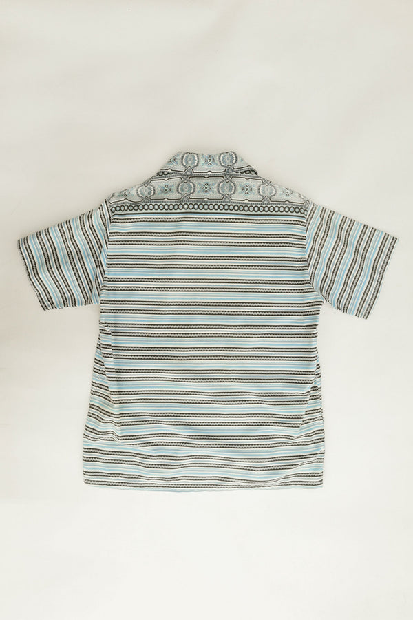 Blue Bandana Patterned Shirts  - California, 1960s