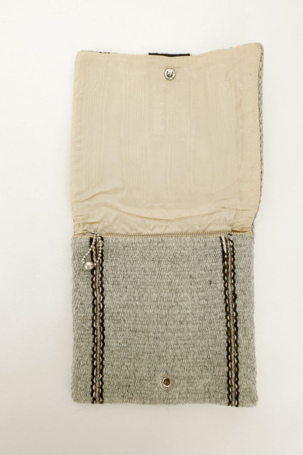 Chimayo Purse with Thunderbird Plate – Navajo, c.1940s