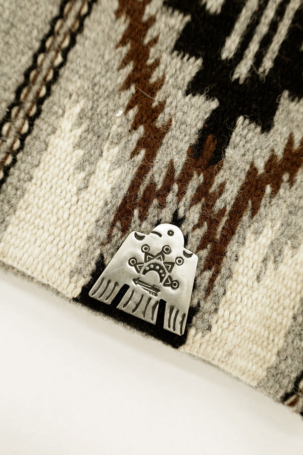 Chimayo Purse with Thunderbird Plate – Navajo, c.1940s