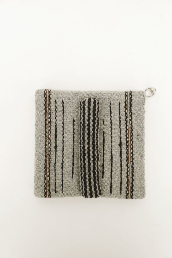 Chimayo Purse with Thunderbird Plate – Navajo, c.1940s