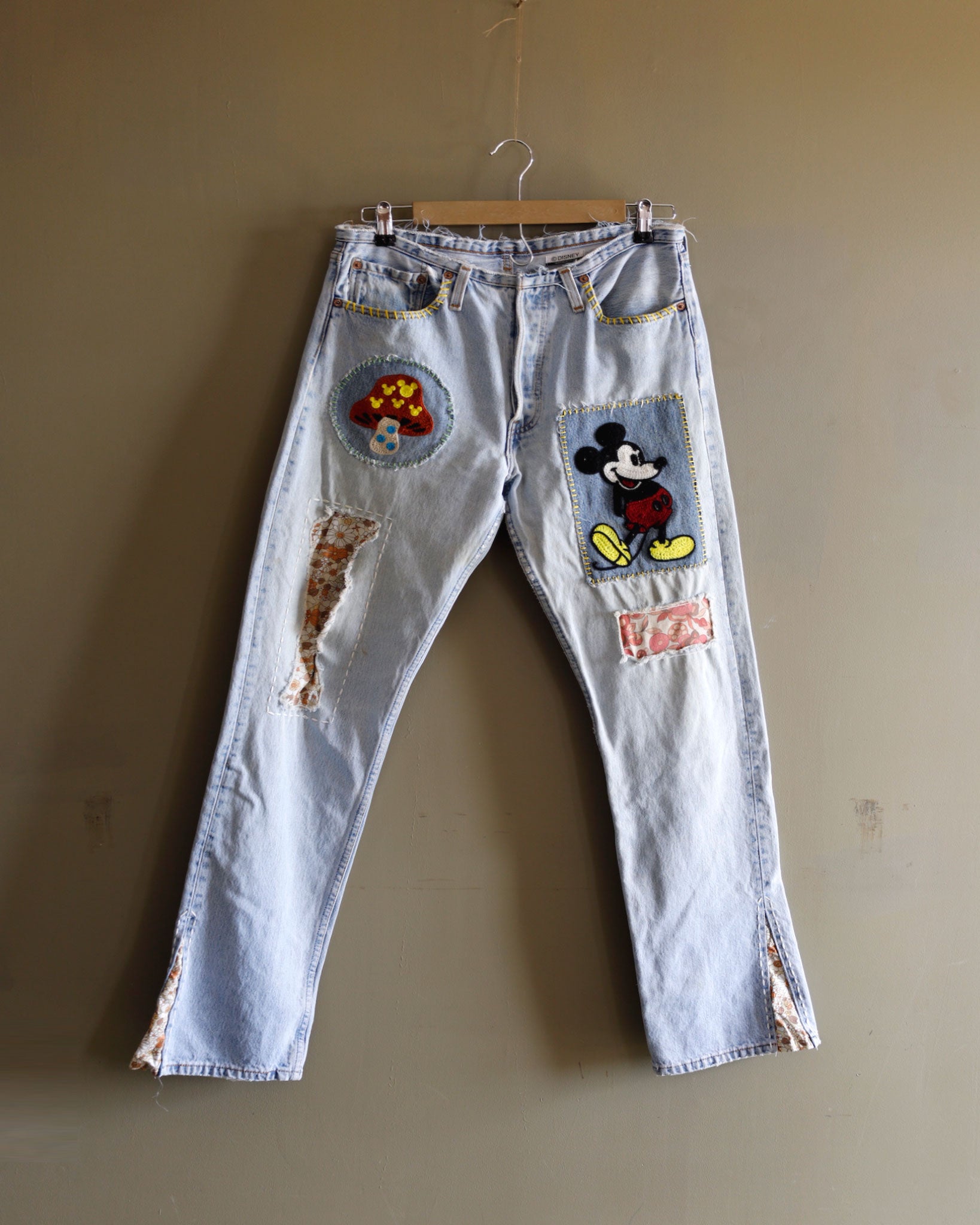 Custom Levi’s  Disney Bootscut