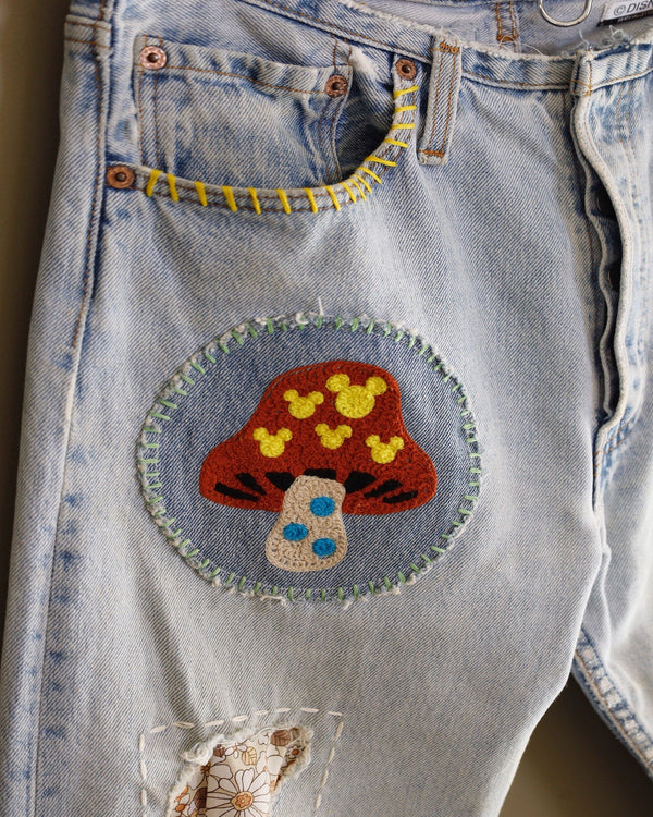 Custom Levi’s  Disney Bootscut