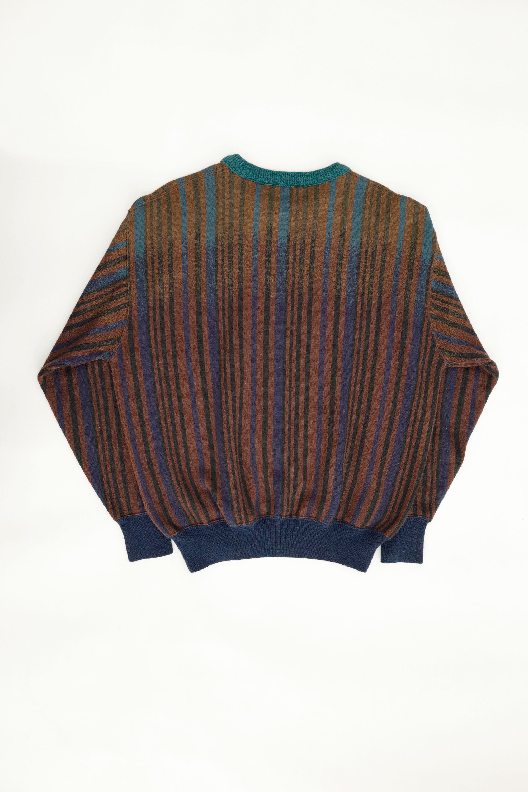 Gradient Stripe Knit Sweater – Christian Dior, c.1980s