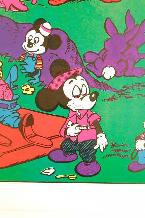 Disneyland Memorial Orgy Black Light Poster– Wally Wood , c.1970's