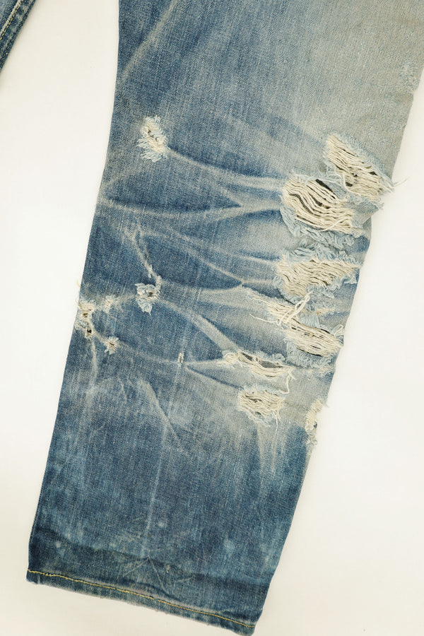 Distressed Cowboy Jeans - Lee, 1970s