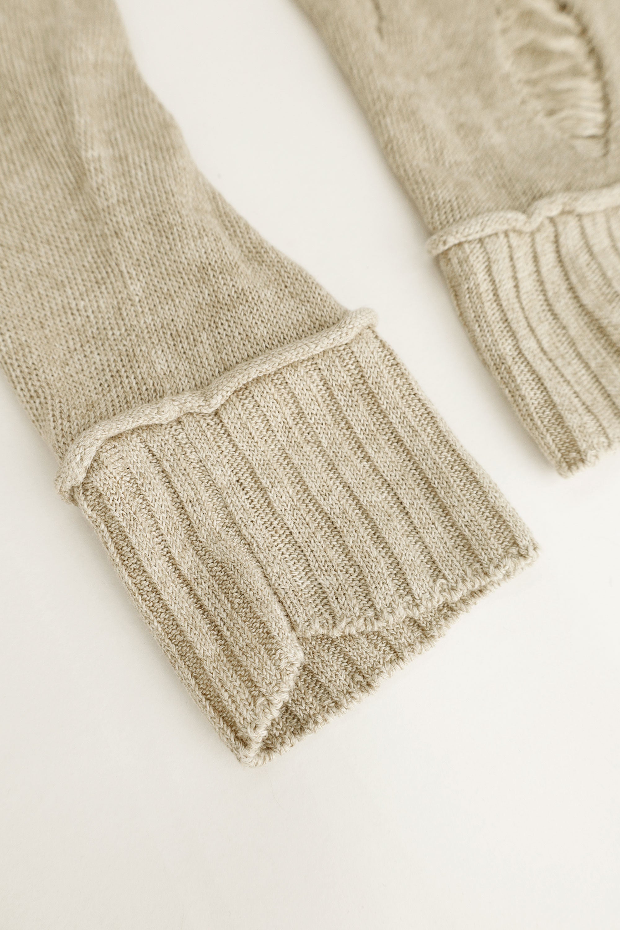 Distressed Linen Knit Sweater – Comme des Garçons, c.2000s