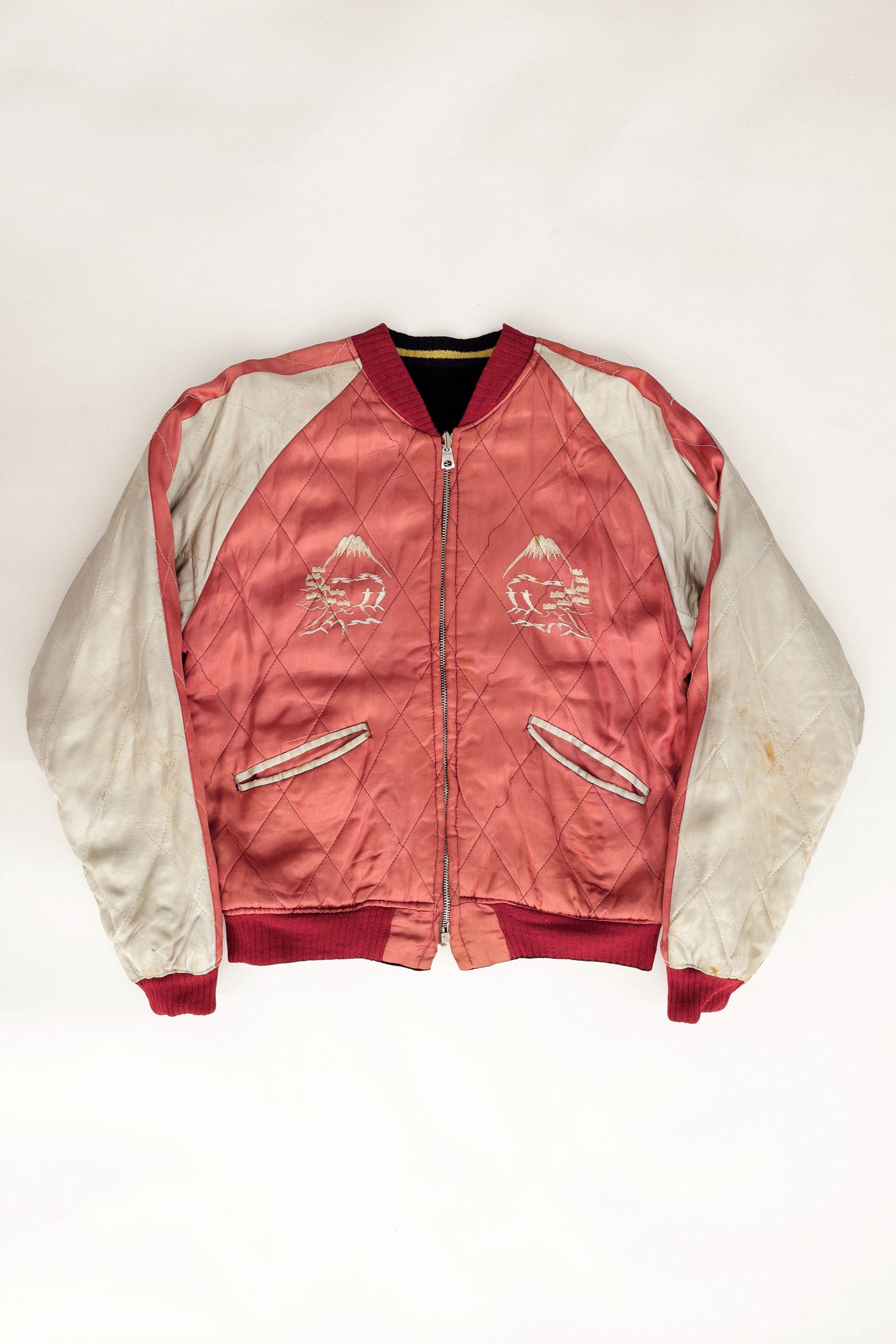 Eagle & Snake Velour Souvenir Jacket  - Japan , 1950s