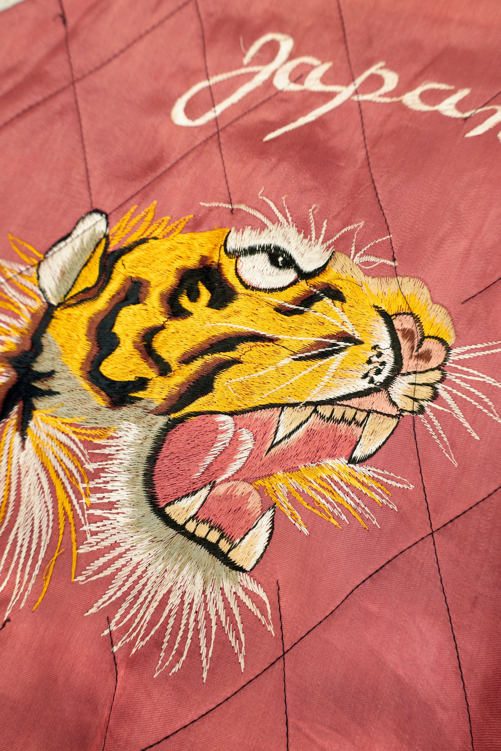 Eagle & Snake Velour Souvenir Jacket  - Japan , 1950s