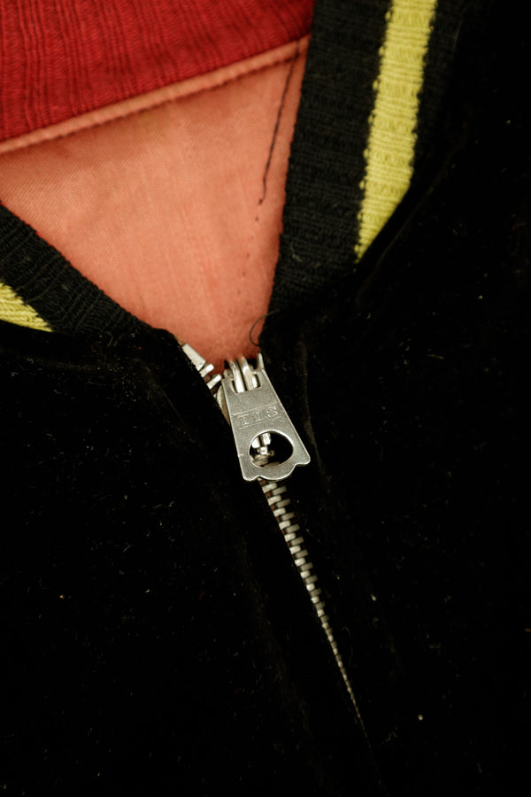 Eagle & Snake Velour Souvenir Jacket  - Japan , 1950s