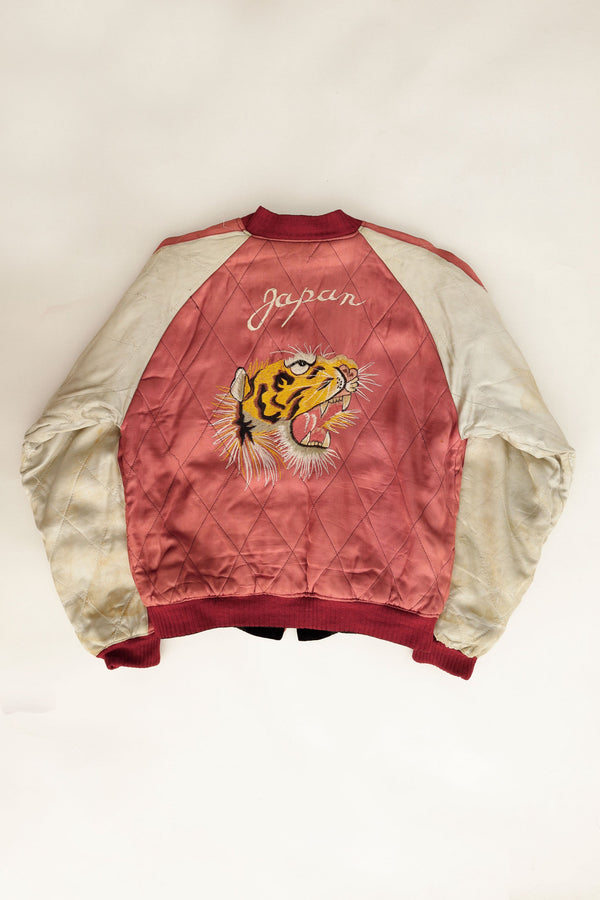 Eagle & Snake Velour Souvenir Jacket  - Japan , 1950s