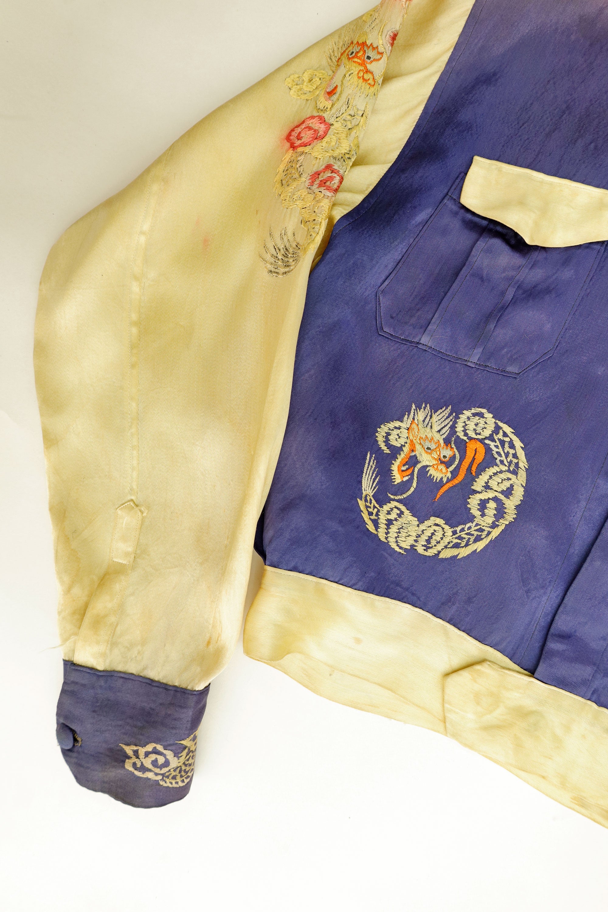 Frying Dragon Souvenir Shirts  - Japan , 1950s