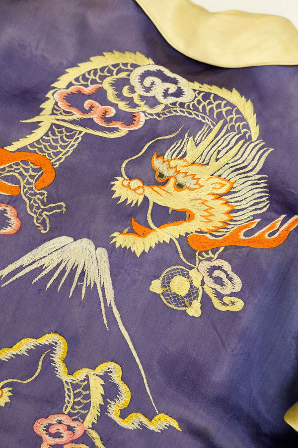 Frying Dragon Souvenir Shirts  - Japan , 1950s