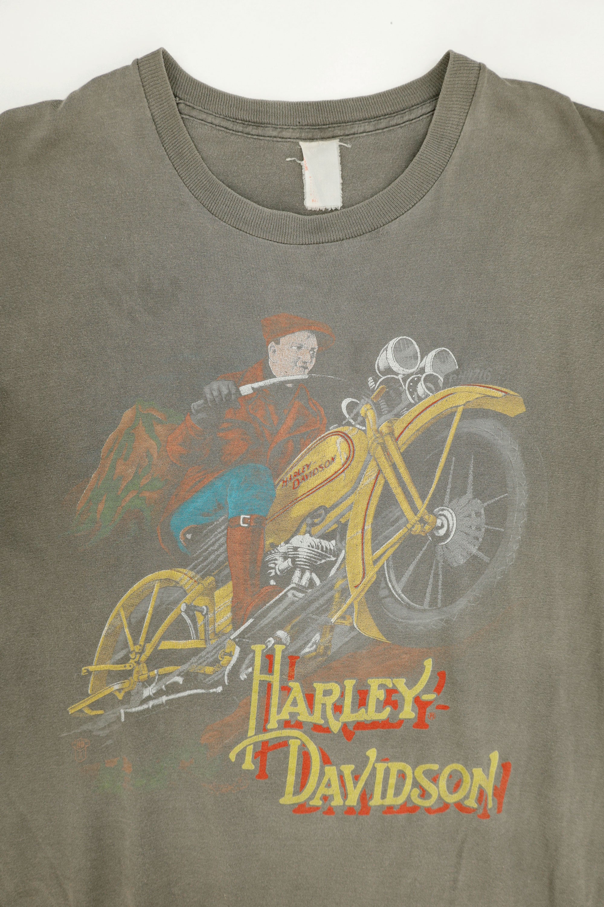 Harley Davidson Motorcycle Tee  - Black Hills, 1980s