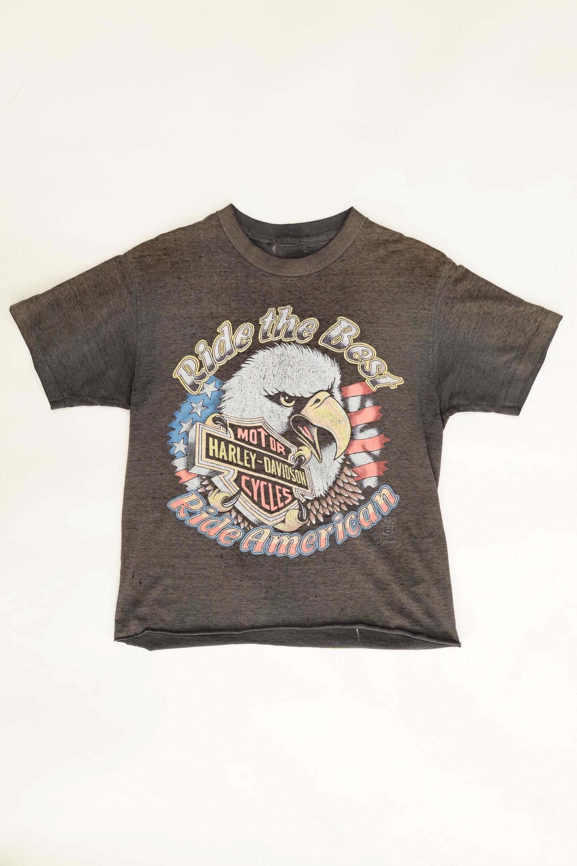 Harley Davidson Paper Thin Tee  - USA, 1980s
