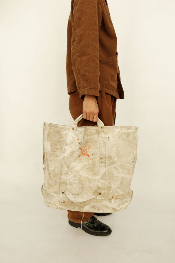 Heavy Canvas Tote Bag - Unknown, 1940s