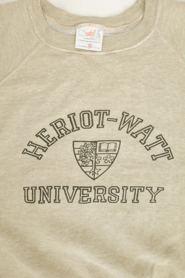 Heriot-Watt University Sweatshirts  - Snowball British, 1990s