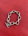 Vintage Mexican Heavy Chain Bracelet