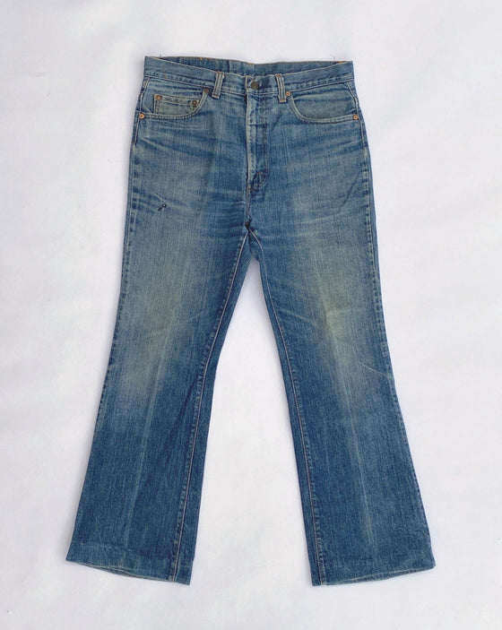 1970's Levi's 517 Bootcut w34 L30 Vintage Flare Jeans #0911